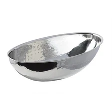 Bon Chef 61214 8.75 x 4.25 x 2.75 in. Nut Bowl with Hammer  20 oz