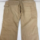 Carhartt Dark Khaki Carpenter PANTS! 33 x 30 Relaxed Fit Distressed Work Wear — photo 10