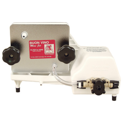New - Buon Vino Mini Jet Electric Wine Filter with Self-priming Pump