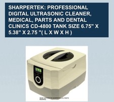New Sharpertek Digital Cd-4800 Ultrasonic Parts Cleaner New Sharpertek Digital Cd-4800 Ultrasonic Parts Cleaner