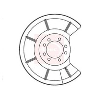 Volvo S40 Ii 544 2003-2012 Abs Geschwindigkeitssensor Apec ASG1096