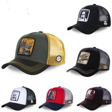 Characters Trucker Mesh Baseball Hat Men Women Hip Hop Breathable Snapback Cap