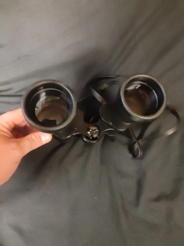 Бинокль винтажный Sears модель 473251-30 оптика с покрытием 7x50 мм черный с чехлом - Изображение 4 из 4