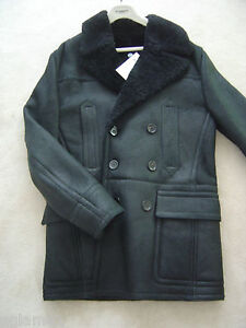 burberry shearling coat jacket 