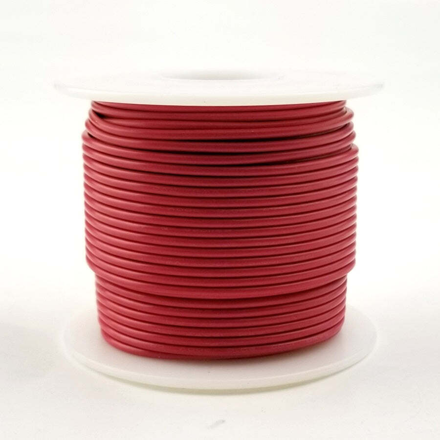 Filo Rosso Nero 24 AWG Cavo Elettrico 24 AWG UL1007 – Rosso E Nero, 300V, Filo Di Rame, Fatto Negli USA Filo Elettrico USA Atlas - Foto 2