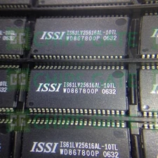 2PCS IS61LV25616AL-10TL 256 X 16 HIGH SPEED ASYNCHRONOUS CMOS STATIC RAM