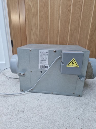 6inch 150mm 6" ACOUSTIC BOX FAN SPEED CONTROLLED ACOUSTIC QUIET Box Extractor