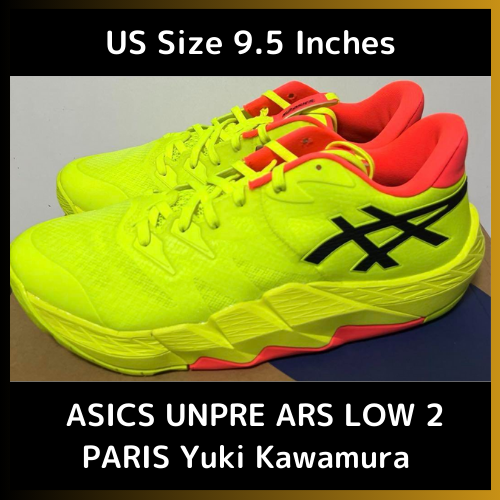 ASICS UNPRE ARS LOW 2 PARIS Yuki Kawamura Yellow Black ASICS UNPRE ARS LOW 2 PARIS Yuki Kawamura Yellow Black