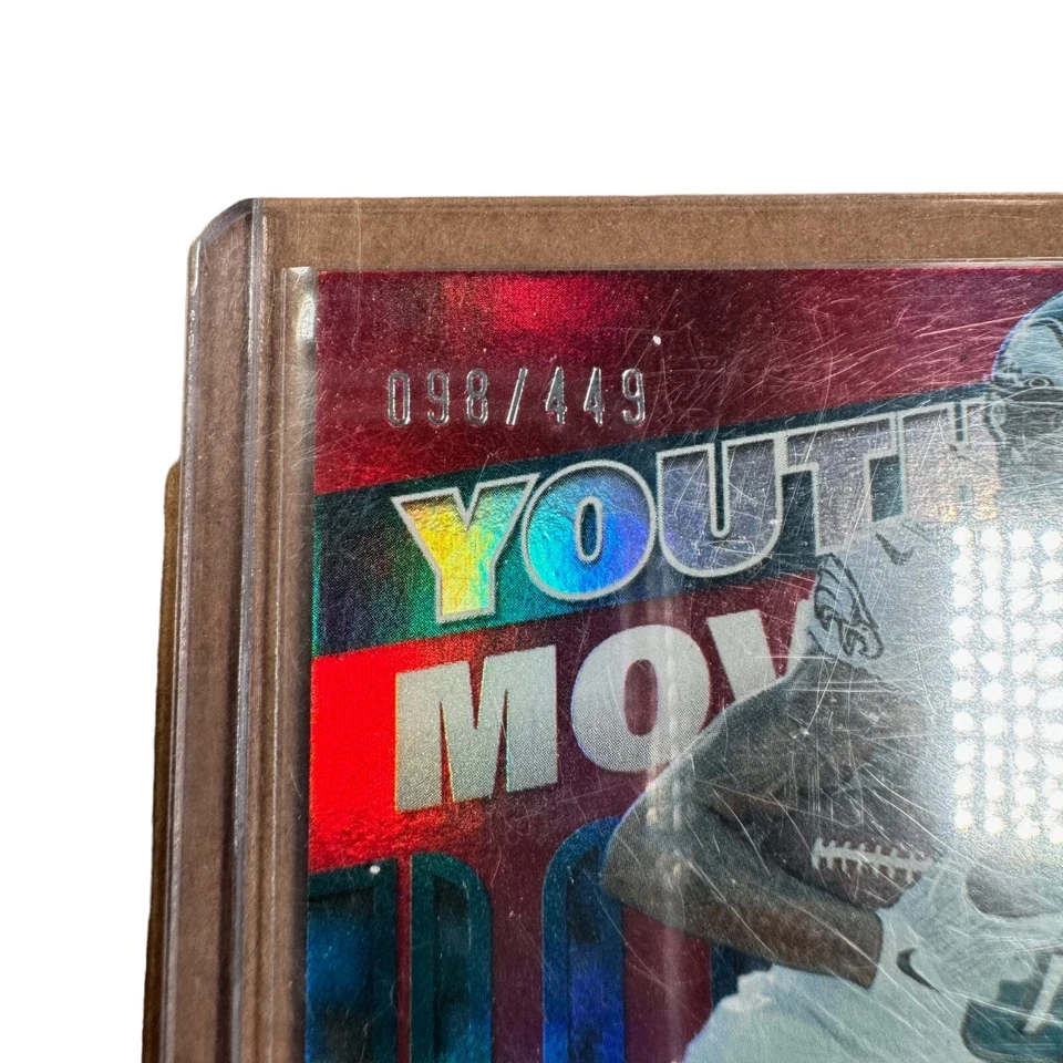 2022 Panini Prestige Devonta Smith Youth Movement Xtra Points #YM-3 /449 Eagles - Image 3 of 4