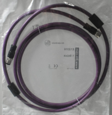 IFM Electronic E12316 Connection Cable M12 New