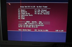 Amiga 1200 32GB SD CARD ONLY /UAE/ CD32 terrible fire