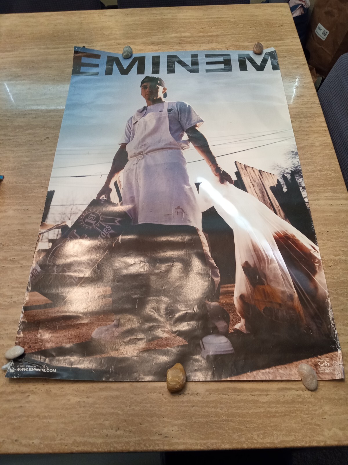 💥 Rare Vintage Y2K Eminem Poster Wall Art Rap Hip Hop Not A Reprint All Funky