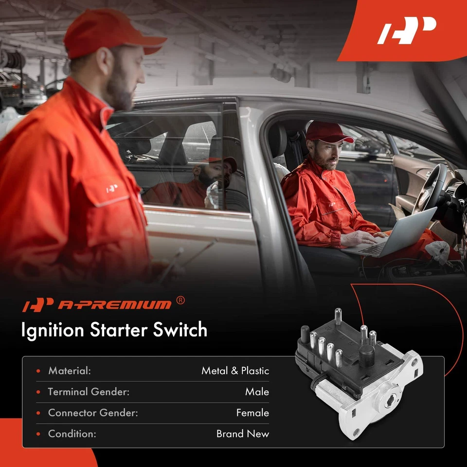 Interruptor de partida de ignição A-Premium com 7 pinos para Saab 900 1995 1996 1997 1998 - Imagem 3 de 4