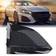 Bumper Fog Lamp Cover Black Bezel RH For Nissan Altima 2023 2024 Right Passenger
