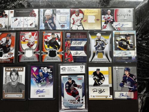 NHL Lot of 21 Cards 🔥🔥 - Autos - Numbered and Jersey Cards Hot Lot !!! 🔥🔥 - Picture 4 of 12