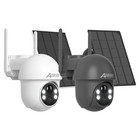 ANRAN 5MP Caméra de Sécurité Surveillance Solaire Batterie sans fil Wifi Audio