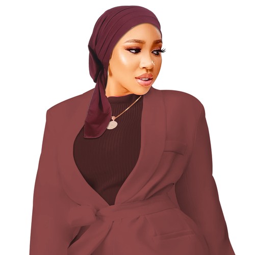 Indian Beanie Women Muslim Head Cover Wrap Caps Islamic Cancer Chemo Headwear - Picture 29 of 31