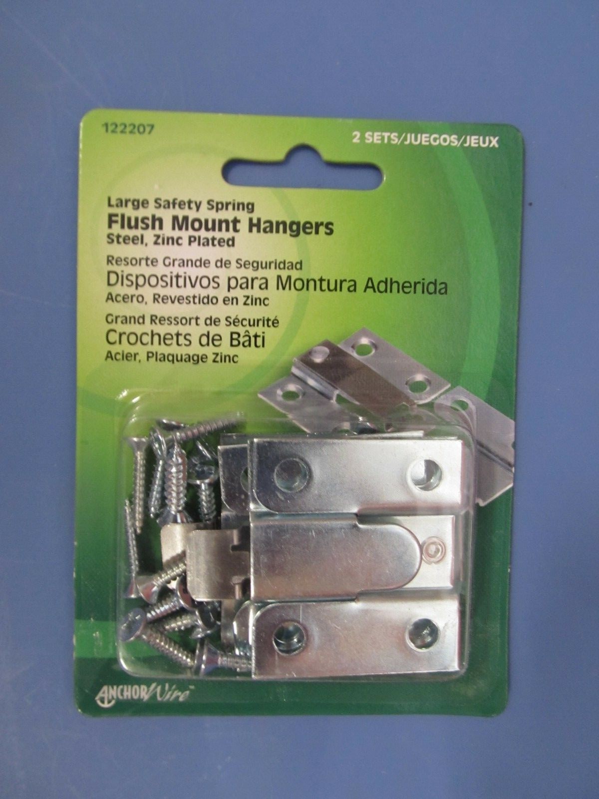 Hillman Flush Mount Hangers with Springs 2 sets Large 122207 NEW eBay