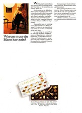 3w23461/ Reklame von 1968 &ndash; LINDT Pralines - &bdquo;F&uuml;r Kenner&ldquo;