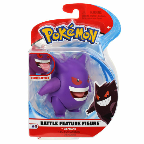 New Wicked Cool Toys POKEMON Battle Feature ECTOPLASMA GENGAR