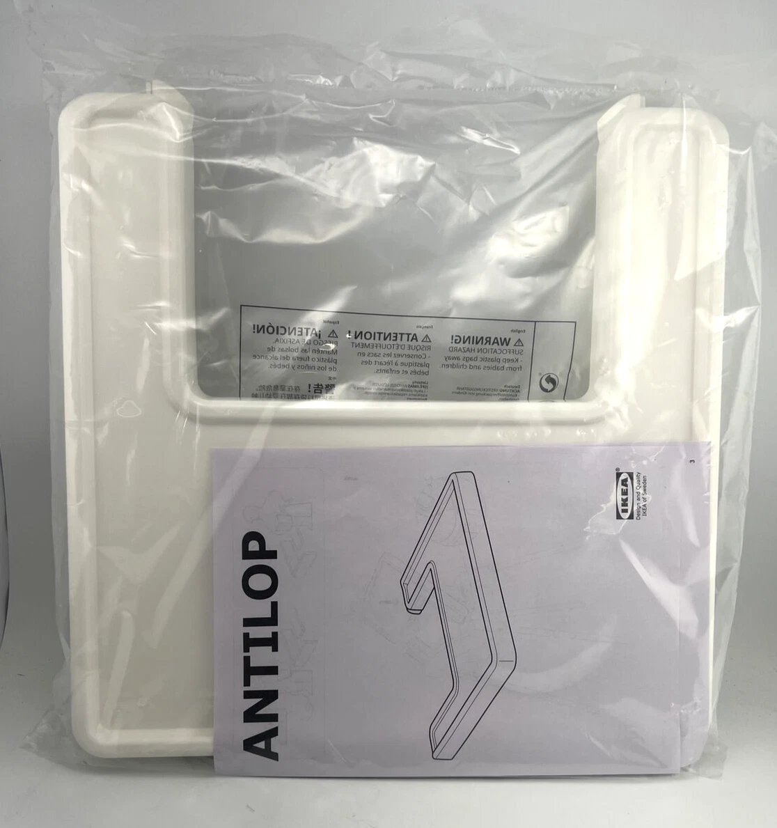 New Ikea Original Antilop Highchair Tray White for Antilop High chair 501.975.70
Opens in a new wind