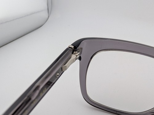 KY for Tura Eyeglasses, Frames Only, K144 GRY, 52-18-140, Plastic, Clear Gray - Picture 10 of 17