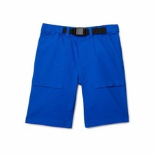 NWT Boys Belted Utility Shorts in Royal Blue - Size Large 10/12 