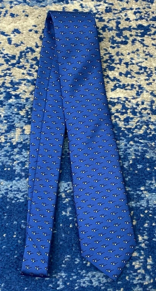 Jack Spade Azul Negro Anteojos Gafas de sol Delgadas Ajustadas Estrechas Seda Corbata EE. UU. Foto 2 de 4