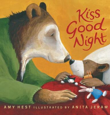 Kiss Good Night: Padded Board Book by Hest, Amy