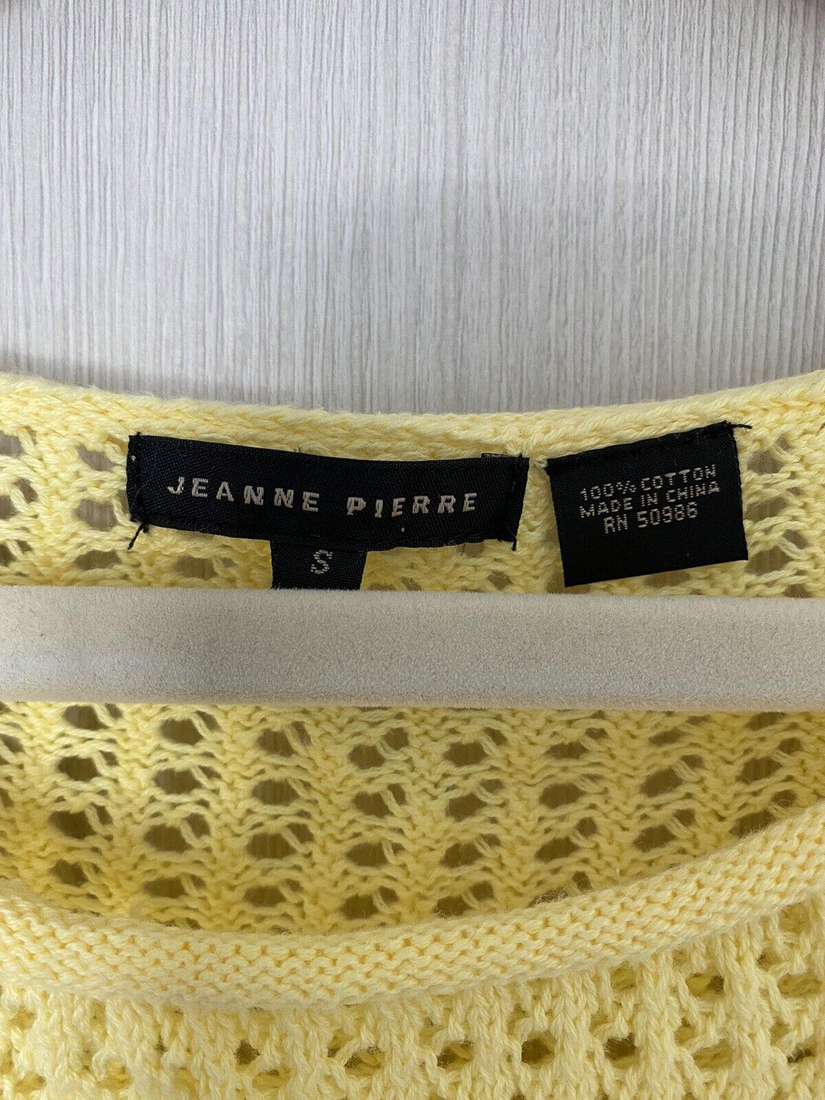 Jeanne Pierre Open Knit Sweater - image 5