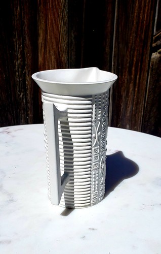 PORTMEIRION 1960s VINTAGE POTTERY SUSAN WILLIAMS *CYPHER* CREAMER - MATTE WHITE - Picture 5 of 8