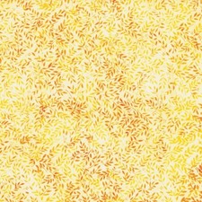 Hoffman Batiks Fabric - Bali Batik - S2319-149 Ditsy Flowers - Sun