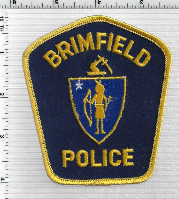 Brimfield Police (Massachusetts) 2nd Issue Shoulder Patch eBay