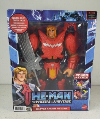 The Masters Of The Universe Deluxe Netflix He-Man Large 8.5'' Action Figure