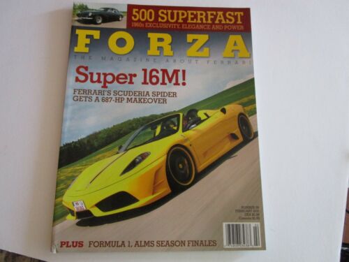 FORZA MAGAZINE FERRARI Issue 99 February 2010 430 Scuderia Spider 500 Superfast - Afbeelding 1 van 1