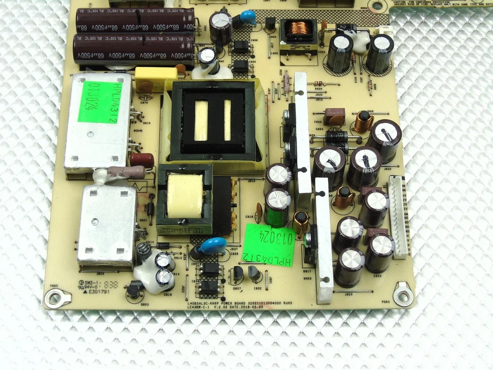 HP Monitor LD4312 LFD 43 in. 4K Monitor Power Supply - 21204-00703, LE43BW-C-1 - Image 2 of 4