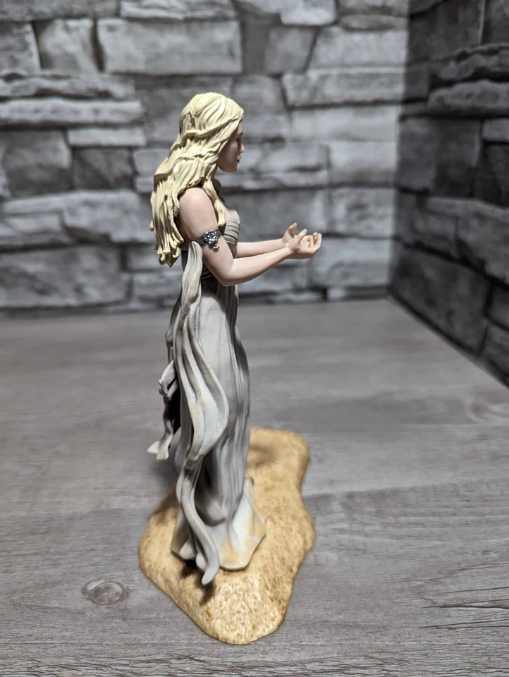 2014 Juego de Tronos Daenerys Targaryen 7.5" Figura Caballo Oscuro Estatua Foto 2 de 4