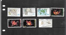 HONG KONG 1984. SELECTION OF 7. USED. AS PER SCAN.