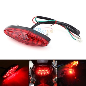 Red-15-LED-Motorcycle-ATV-Bike-Brake-Stop-Tail-Light-Rear-Lamp-12V-Universal-AP