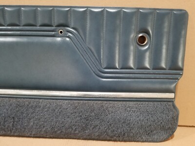 82 83 Jeep CJ7 Limited Factory Original Slate Blue Interior Door