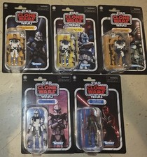 Star Wars The Clone Wars Vintage Collection Echo Fives Jesse Captain Rex Maul