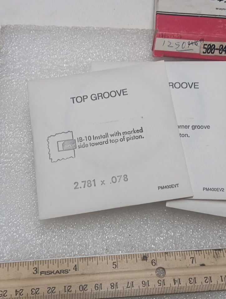 Juego de anillos Stens 500-041 Briggs 391654 396459 nuevo en caja 1 cantidad  Foto 3 de 3