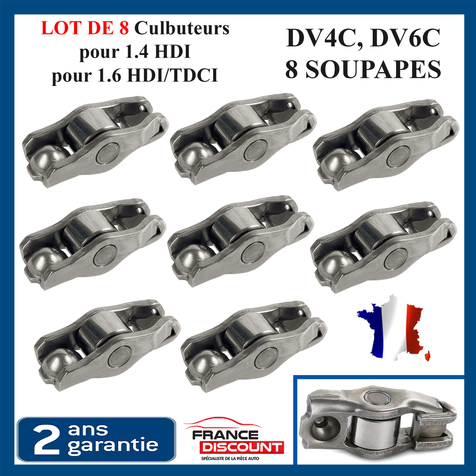 Culbuteur Y401-12-130B pour rénovation mécanique moteur 1.6L MZR-CD