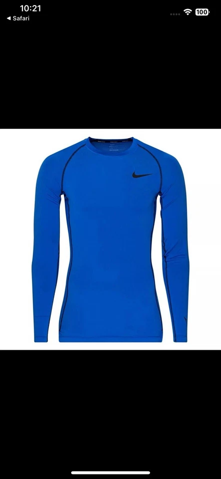 Nike Pro compression top Men’s Size L - Image 4 of 4