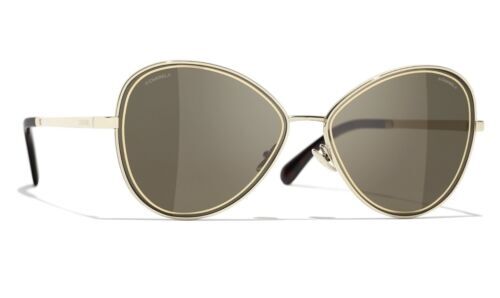 Alice + Olivia Gold Tinted Collins Butterfly Sunglasses | eBay