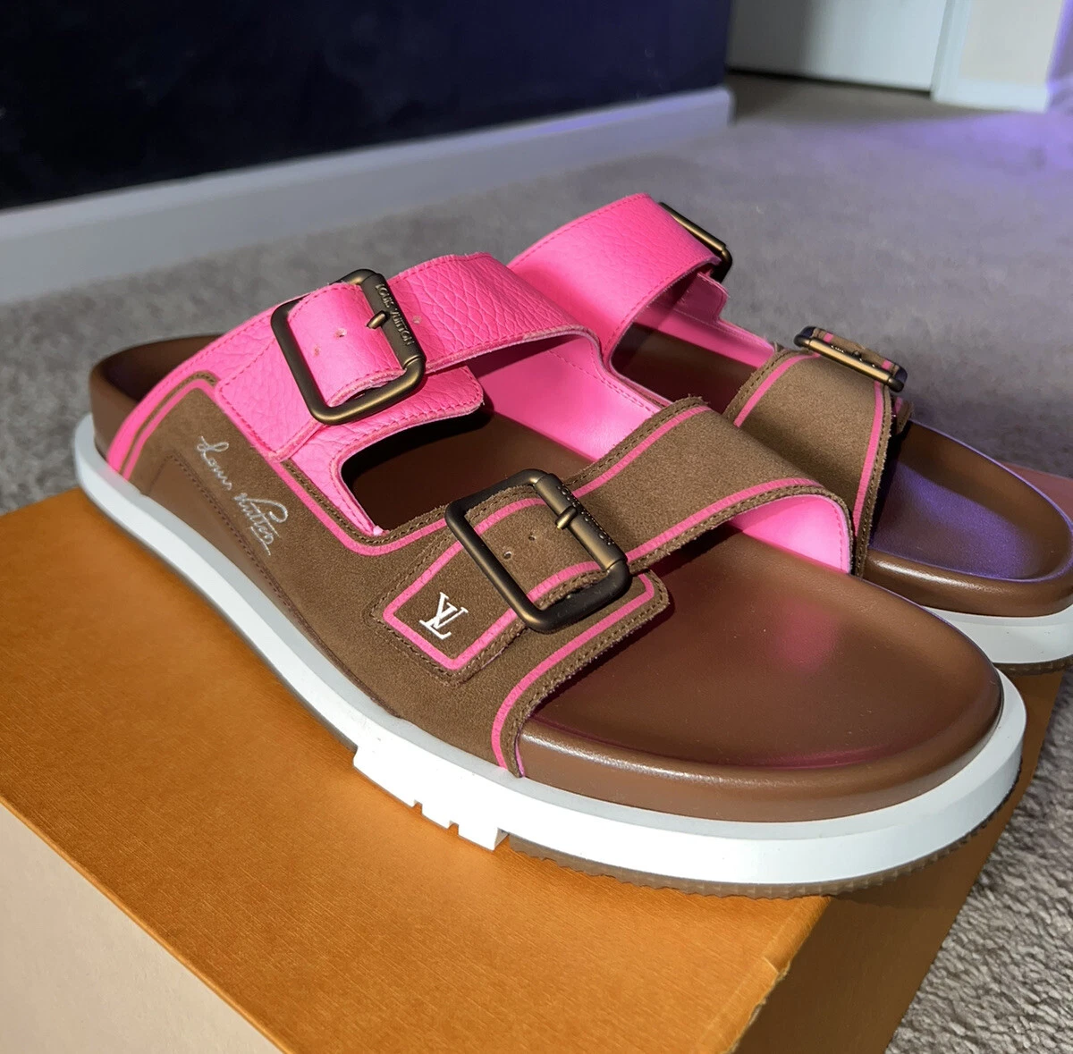 lv mule sandals