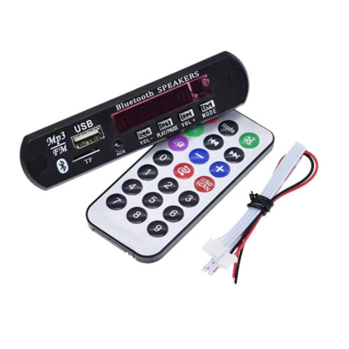 3 Inalámbricos Bluetooth 12V MP3 WMA Placa Decodificadora Módulo de Audio USB TF Radio para Coche - Imagen 4 de 6