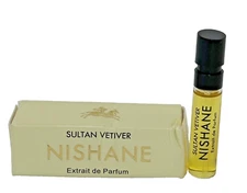 Nishane Sultan Vetiver extrait de parfum spray sample vials 2 ml Boxed