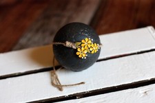 Newborn Baby Girl Handmade Yellow Flower Tieback Photography Photo Prop