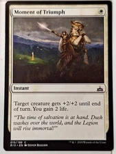Moment of Triumph - Rivals of Ixalan - Magic the Gathering MTG Nice!